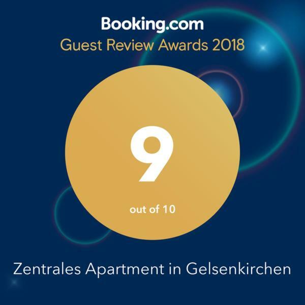 Zentrales Apartment In Gelsenkirchen Exteriör bild
